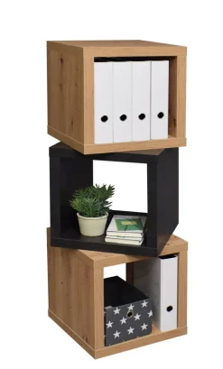 Hängeregal AARON 40 x 40 cm Eiche