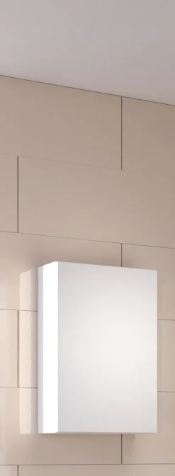 Hängeschrank BAABE 40 x 64 cm Weiß matt