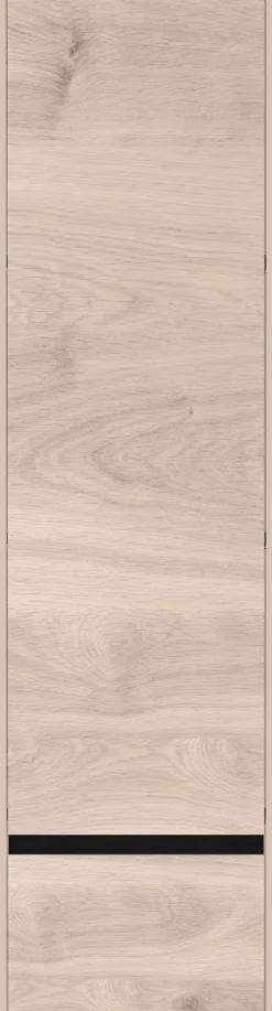 Hängeschrank EMMA 36 x 135 cm Castello-Eiche-Dekor beige/schwarz