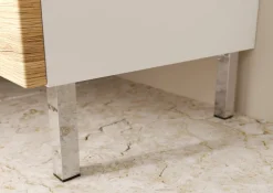 Hochschrank SOPHIE 34x190x34 cm weiß/Grandson-Eiche Nb.