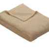 IBENA Fleecedecke OLBIA 130 x 180 cm beige
