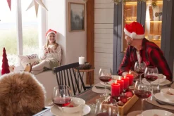 INTERhome Beistelltisch rund OAKLAND 48 cm Mangoholz massiv natur