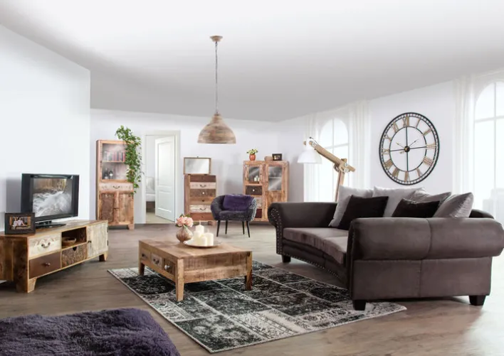 INTERhome Couchtisch PUNO 100 x 70 cm braun