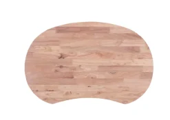 INTERhome Couchtisch RUBBY 74 x 47 cm Rubberwood massiv