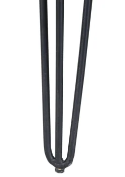 INTERhome Esstisch BALTIC 105 x 76 cm braun / schwarz Mango massiv