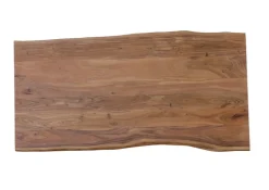 INTERhome Esstisch TENSIO 200 x 100 cm Akazie massiv natur/schwarz