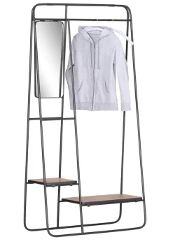 INTERhome Garderobe DRESSCODE 65 x 190 cm schwarz/ braun