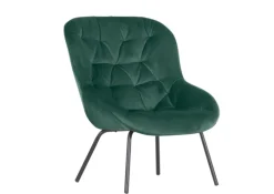 INTERhome Sessel FIONA 66 x 77 x 86 cm grün/schwarz