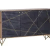 INTERhome Sideboard LEVI 145 x 80 cm braun/ schwarz