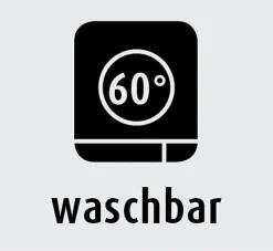 J. D. JANINE Mako-Satin-Bettwäsche 135 x 200 cm silber/schwarz