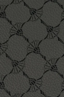 JOOP! Aufbewahrungskorb CORNFLOWER Kunstleder Textil 24,5 x 33 x 6 cm Anthrazit-Schwarz