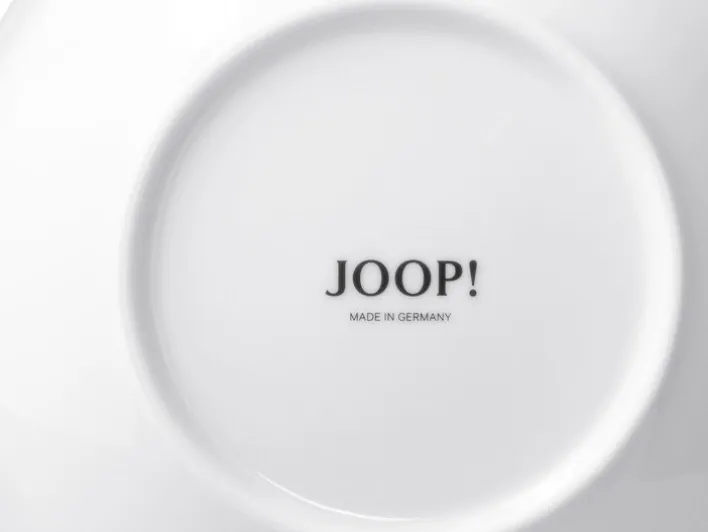 JOOP! Kaffeetassen-Set SINGLE CORNFLOWER 2er Set weiß