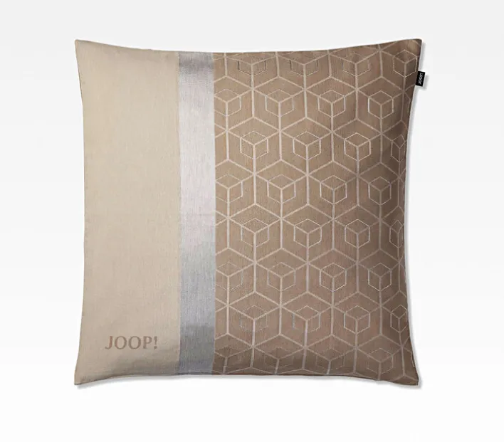 JOOP! Kissenhülle METRIC 50 x 50 cm beige