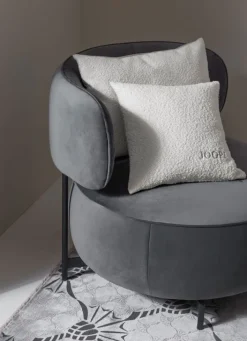 JOOP! Kissenhülle TOUCH 40 x 40 cm creme/braun