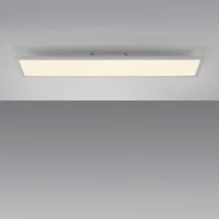JUST LIGHT LED Deckenlampe FLAT 25 x 100 cm weiß