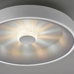 JUST LIGHT LED Deckenlampe VERTIGO 46 cm weiß