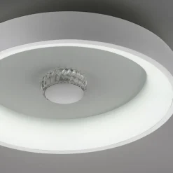 JUST LIGHT LED Deckenlampe VERTIGO 46 cm weiß