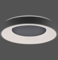 JUST LIGHT LED Deckenlampe ANIKA 50 cm anthrazit