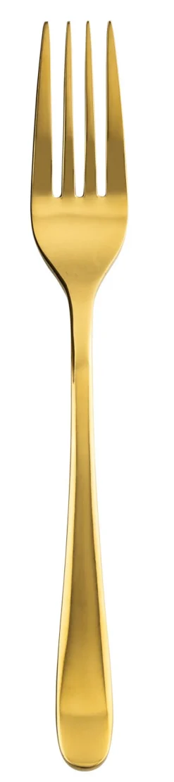 JUSTINUS Gabel JOY Edelstahl goldfarbig