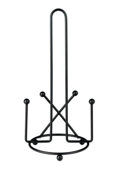 JUSTINUS KĂŒchenrollenhalter LIFE STYLE 14 cm Edelstahl schwarz