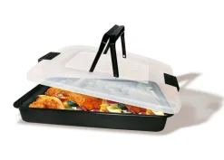 KAISER Backform 42 x 29 x 4 cm Kunststoff schwarz