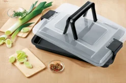 KAISER Backform 42 x 29 x 4 cm Kunststoff schwarz