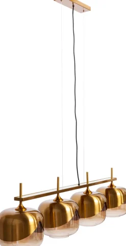 KARE DESIGN Retrofit Hängelampe GLOBLET QUATTRO goldfarbig