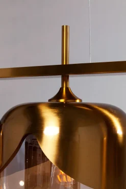 KARE DESIGN Retrofit Hängelampe GLOBLET QUATTRO goldfarbig