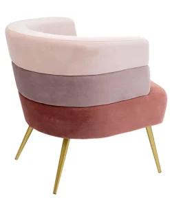 KARE DESIGN Sessel SANDWICH 65 x 74 cm rosa