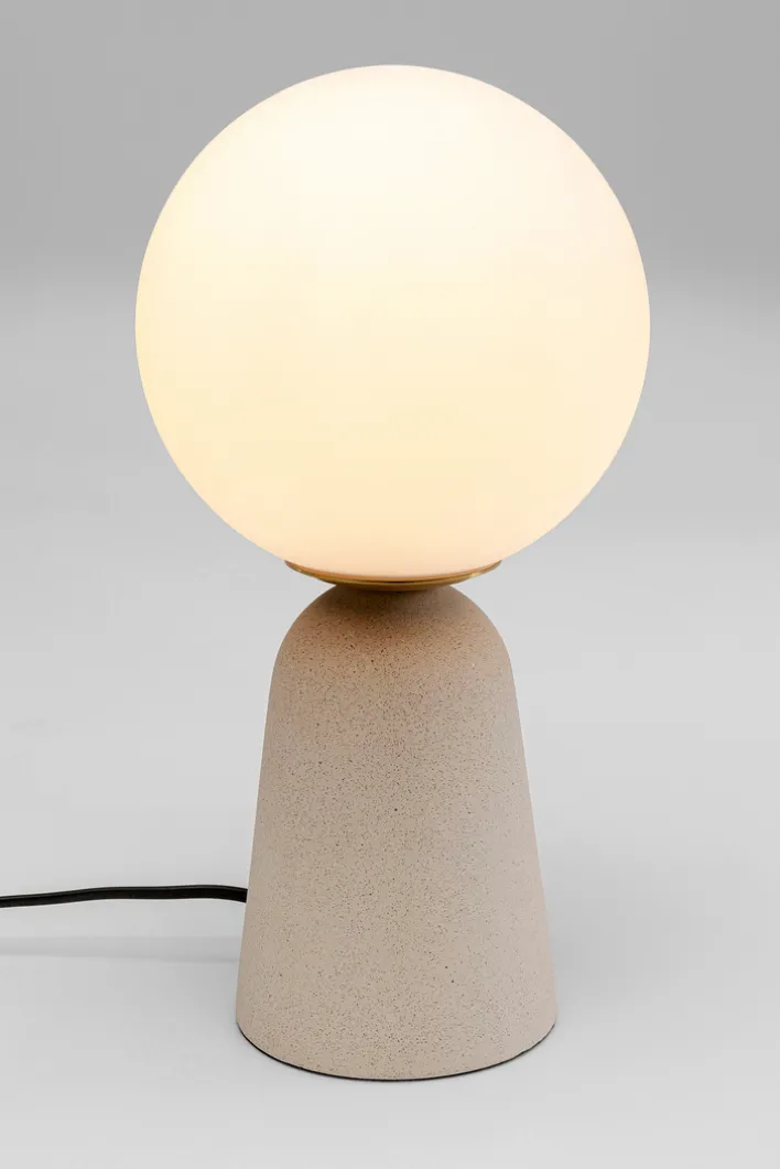 KARE DESIGN Tischleuchte BOLLIE 16 x 31 cm beige