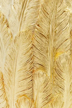 KARE DESIGN Vase FEATHERS 80 cm gold