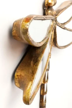 KARE DESIGN Wandschmuck DRAGONFLY 37 x 27 cm goldfarbig