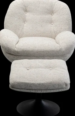 Kare Drehsessel + Hocker Stanford