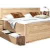 Kastenbett LIDO 180 x 200 cm Eiche teilmassiv