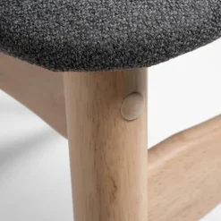 Kave Home Esszimmerstuhl NAYME braun/ grau