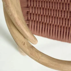 Kave Home Gartenstuhl GYlNIS 4er Set rot