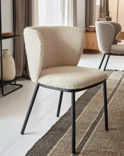 Kave Home Polsterstuhl CISELIA 2er Set weiß