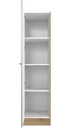 Küche Geschirrschrank Fiona 50 cm Eiche / grün