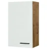 Küchen Hängeschrank AVILA 50 cm Eiche /weiß matt