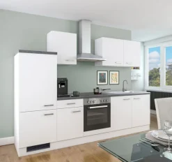 Küchenblock MEGGIE 270 /120 / 60 cm weiß