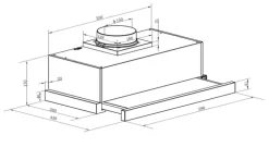 Küchenzeile Kopenhagen Matt-Grau ca. 240/180 x 200 x 60 cm