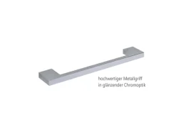 Küchenzeile ODENSE 210 cm Graphit/ Wotan Eiche Dekor