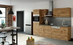 Küchenzeile ODENSE 270 cm Wotan Eiche Dekor