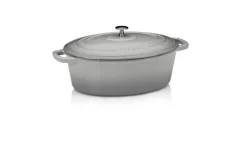 kela Bräter CALIDO 42 cm Gusseisen hellgrau