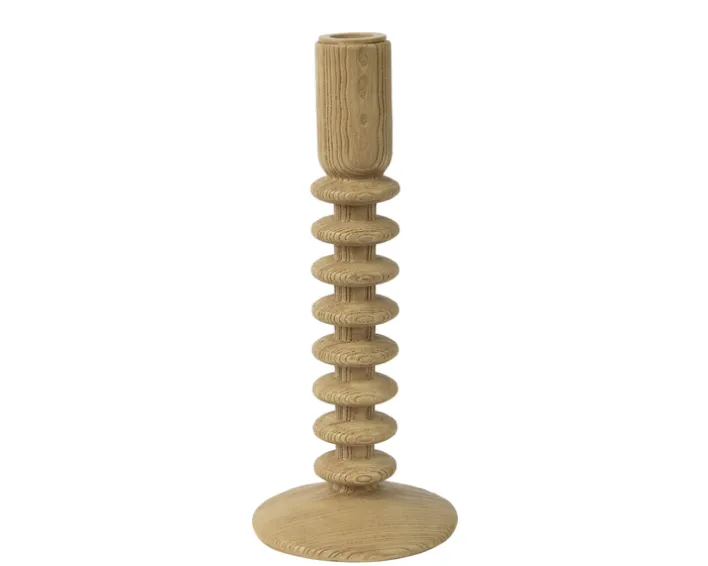 Kerzenhalter 26cm Braun