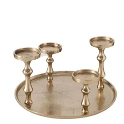 Kerzenleuchter FURO goldfarbig