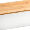 KESPER Brotbox mit Schneidebrett Bambus/weiß