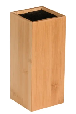 Kesper Messerblock BAMBUS Holz 10 x 10 x 23 cm Braun