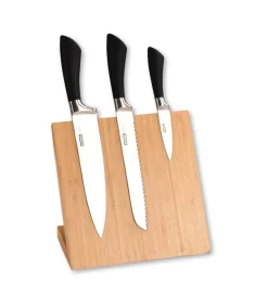 Kesper Messerblock Bambus 13 x 23 x 20 cm Braun