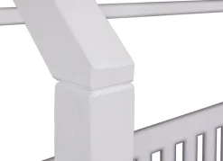 Kinderbett RUDOLF 90 x 200 cm weiß